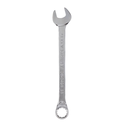 Stanley 86-0423 combination wrench photographed from above on a white background.