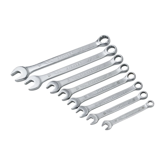 WRENCHES ON WHITE BACKGROUND 
