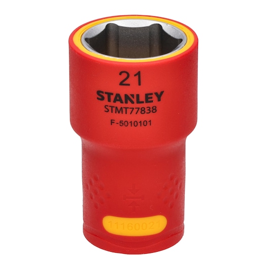 Cubo/Dado Mando 1/2" VDE 21mm